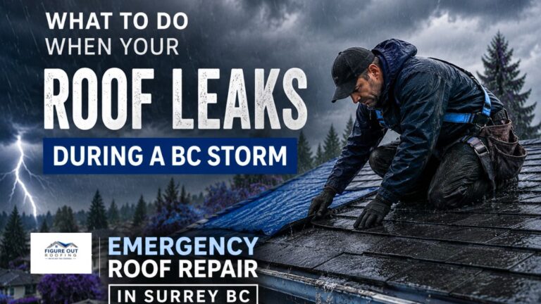emergency roof repair in Surrey BC