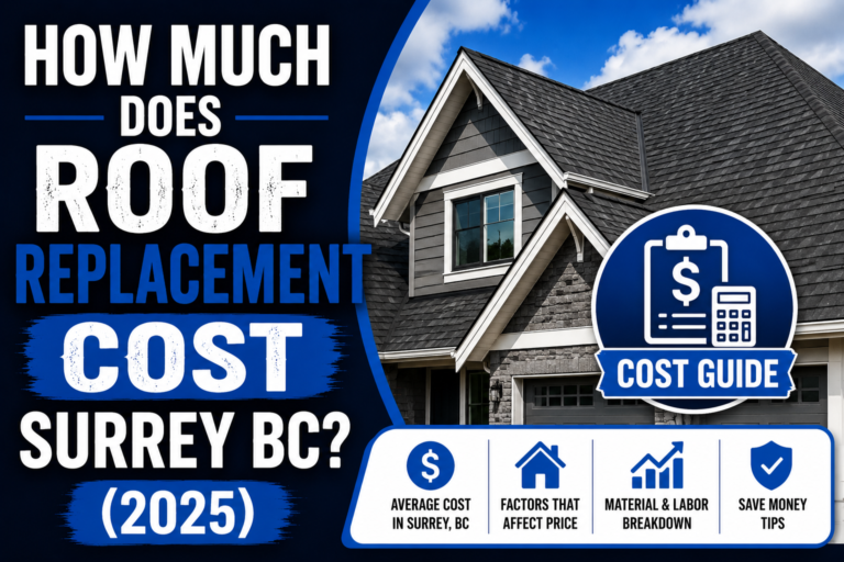 roof replacement cost Surrey BC