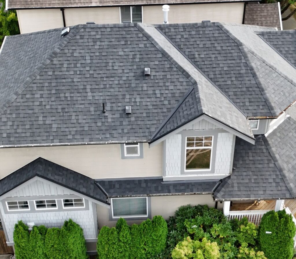 Residential Roofing Surrey BC on a modern residential home